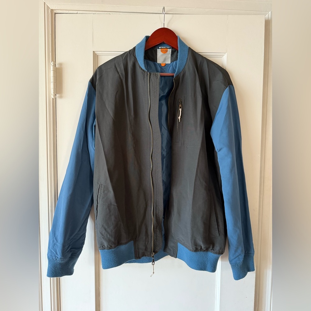 Ambsn Color Block Nylon Jacket - image 1